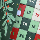 Christmas advent calendar with jewellery inside