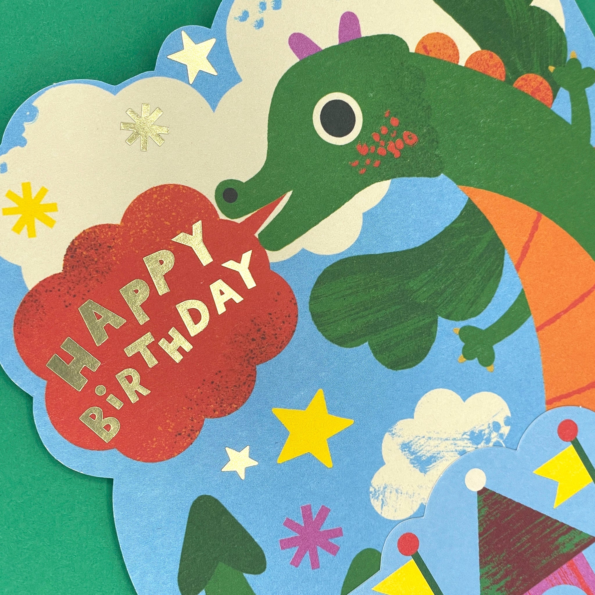 Dragon fold out card