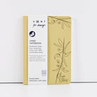 Vent for Change lined notebook packaging on a white background