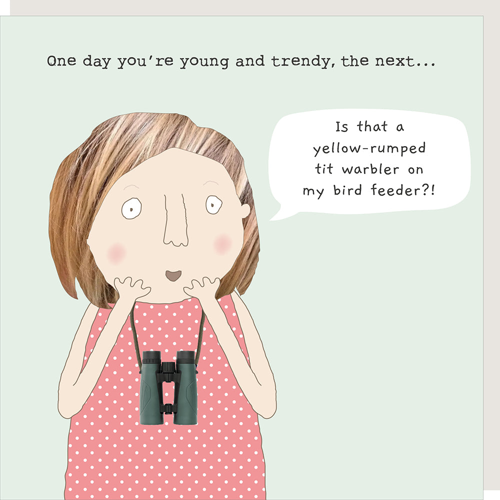 Bird Feeder Greeting Card