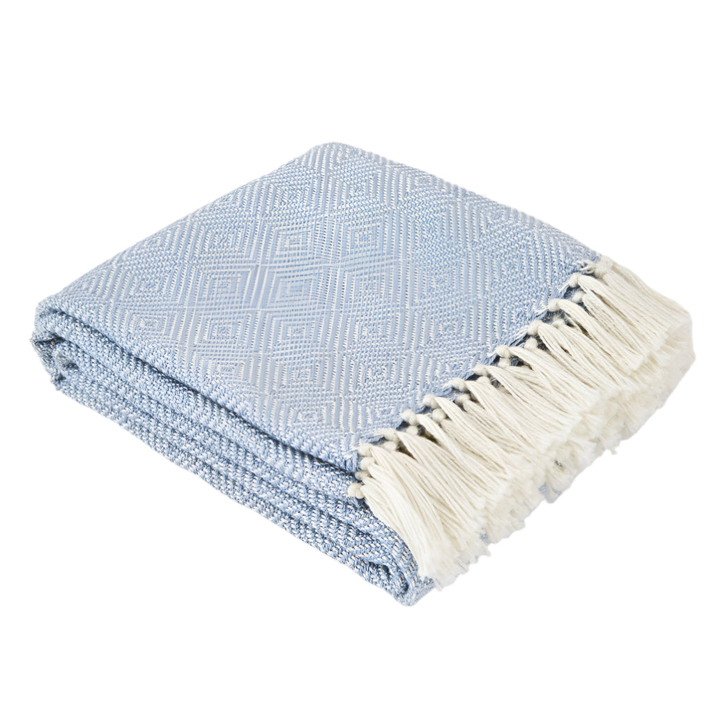 Diamond Lavender Blanket: 250cm x 130cm