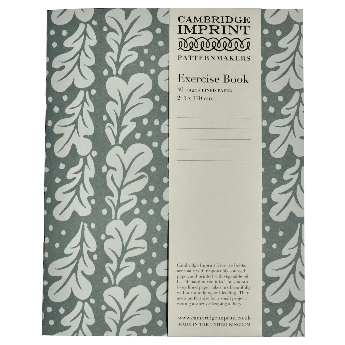 Exercise Book Quercus Duck Egg (Lined)