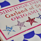 Cambridge Imprint Garland of Stars Origami book cover with star designs.