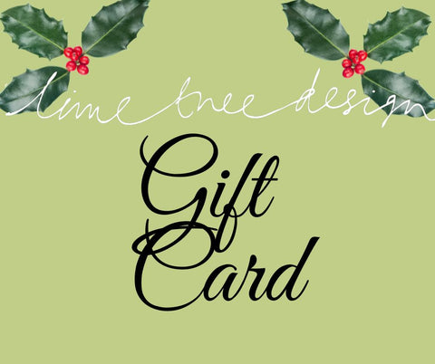 Lime Tree Design Gift Card