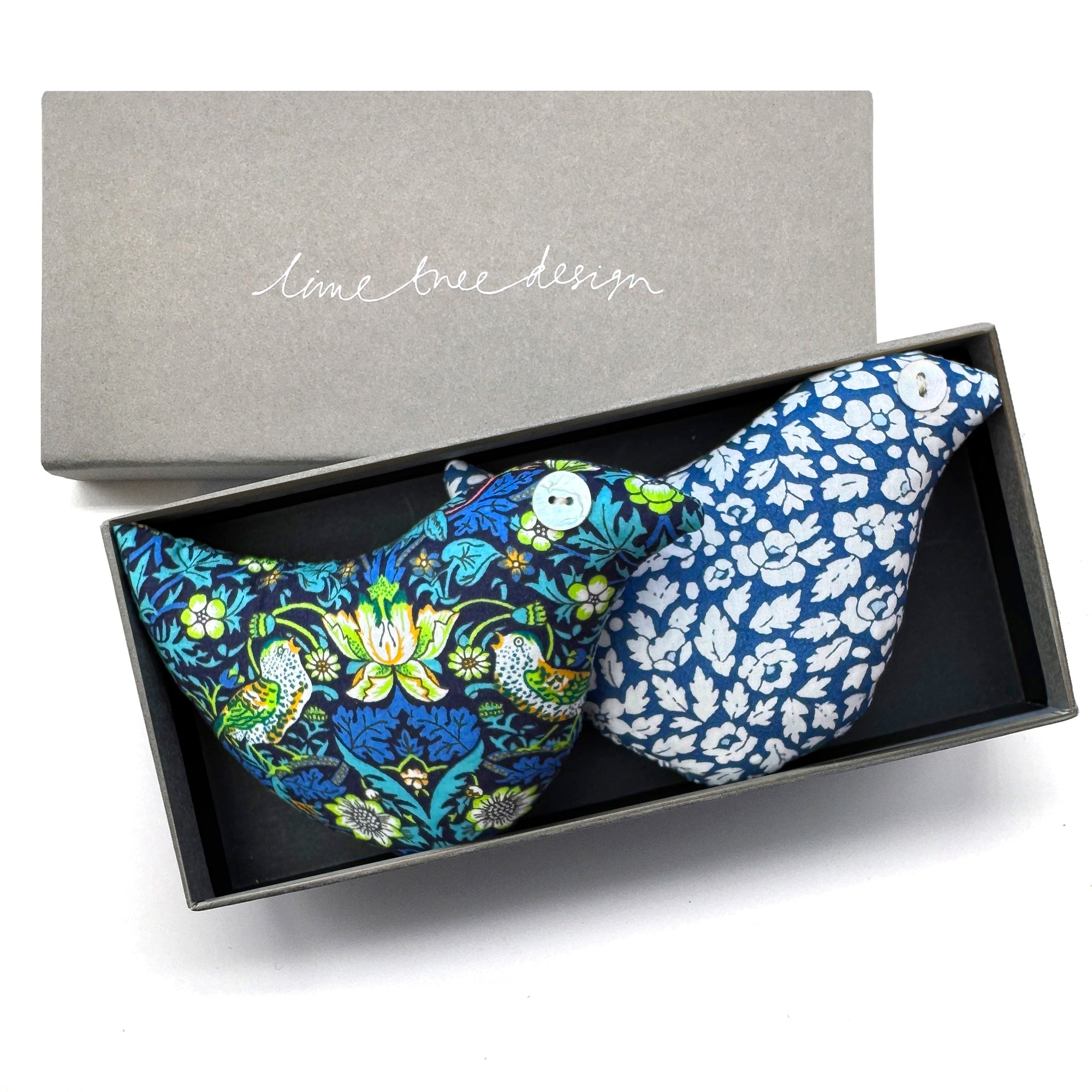 Box of 2 Lavender Birds - Two French Hens