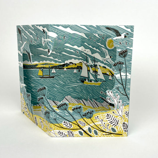 Tall Ships 3D Card by Matt Johnson