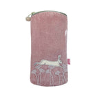 Leaping Hare Glasses Purse Dusky Pink