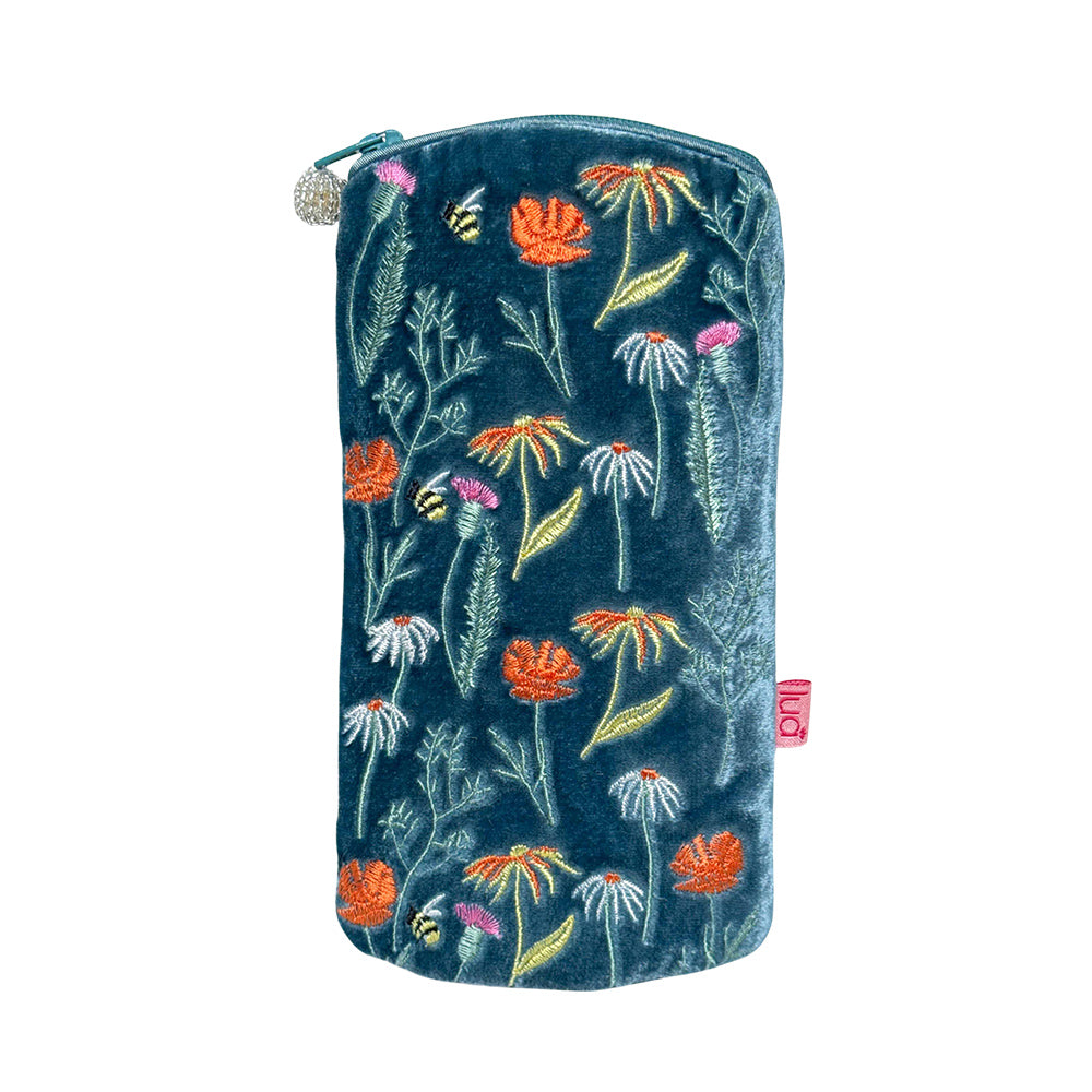 Meadow Glasses Purse Blue