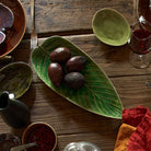 Dishes with food on a wooden table
