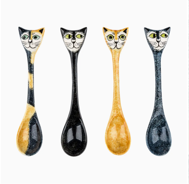 Cat Spoons by Hannah Turner