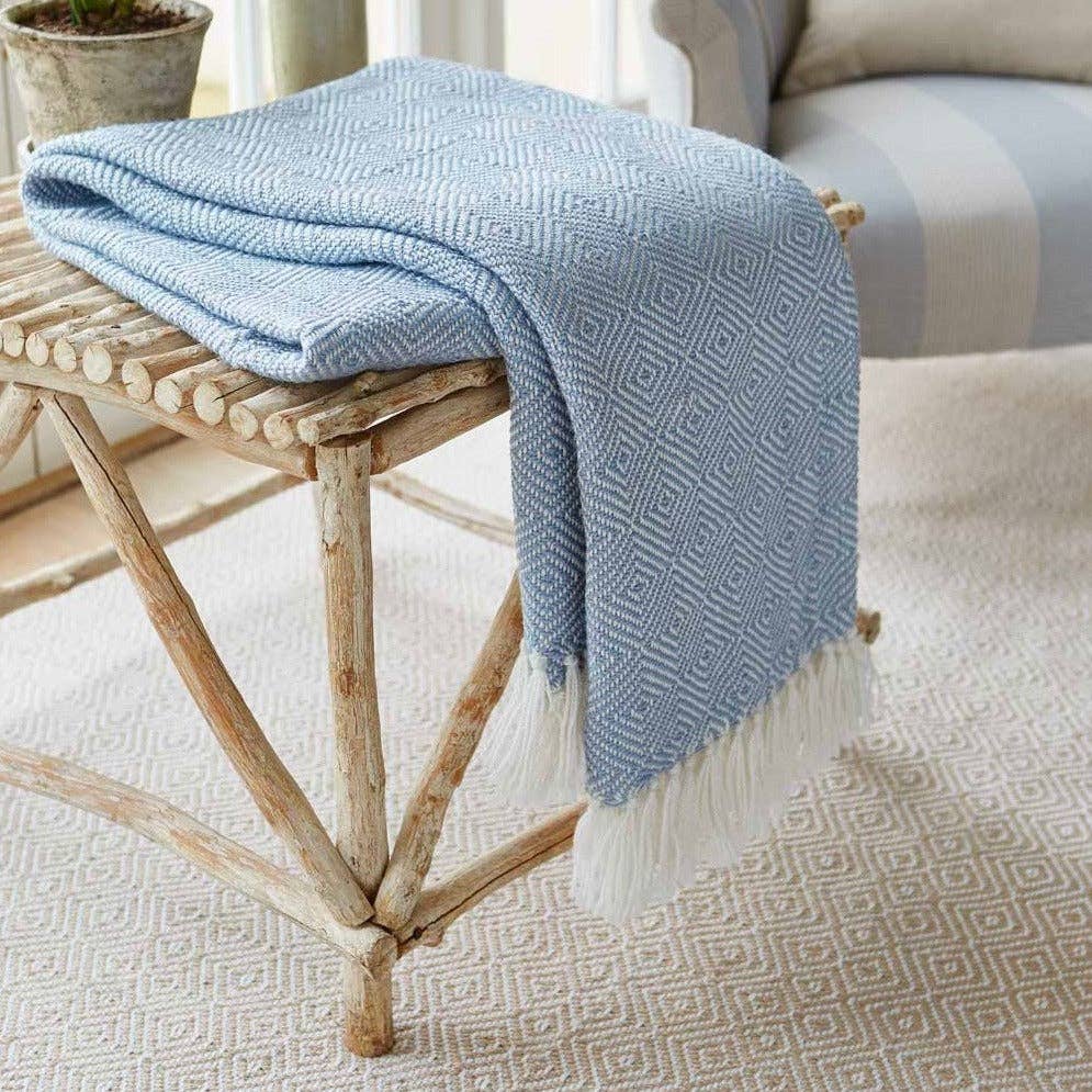 Diamond Lavender Blanket: 250cm x 130cm