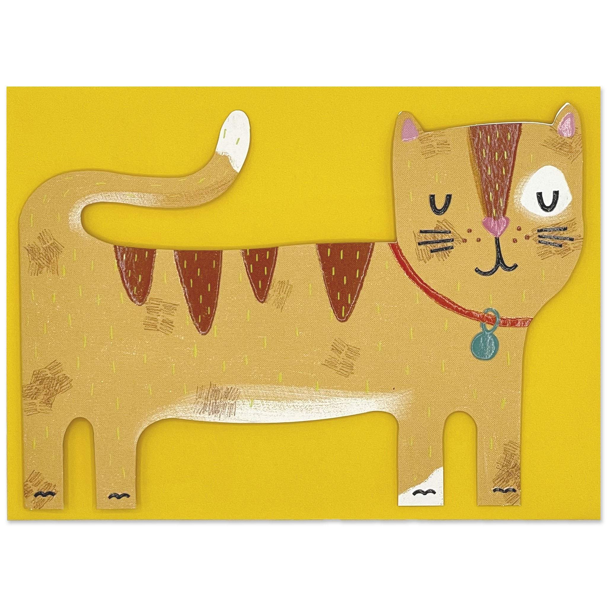 Ginger Cat Card