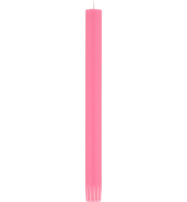 single pink candle