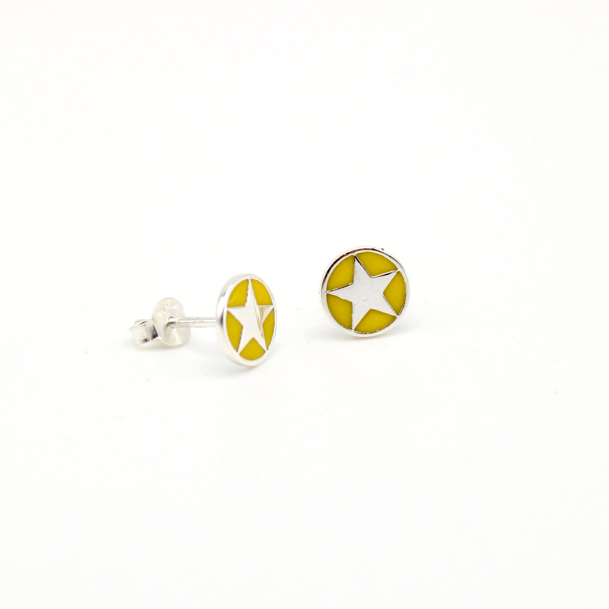 Yellow Star Earring