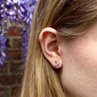Bee Stud Earrings 14ct Solid Gold