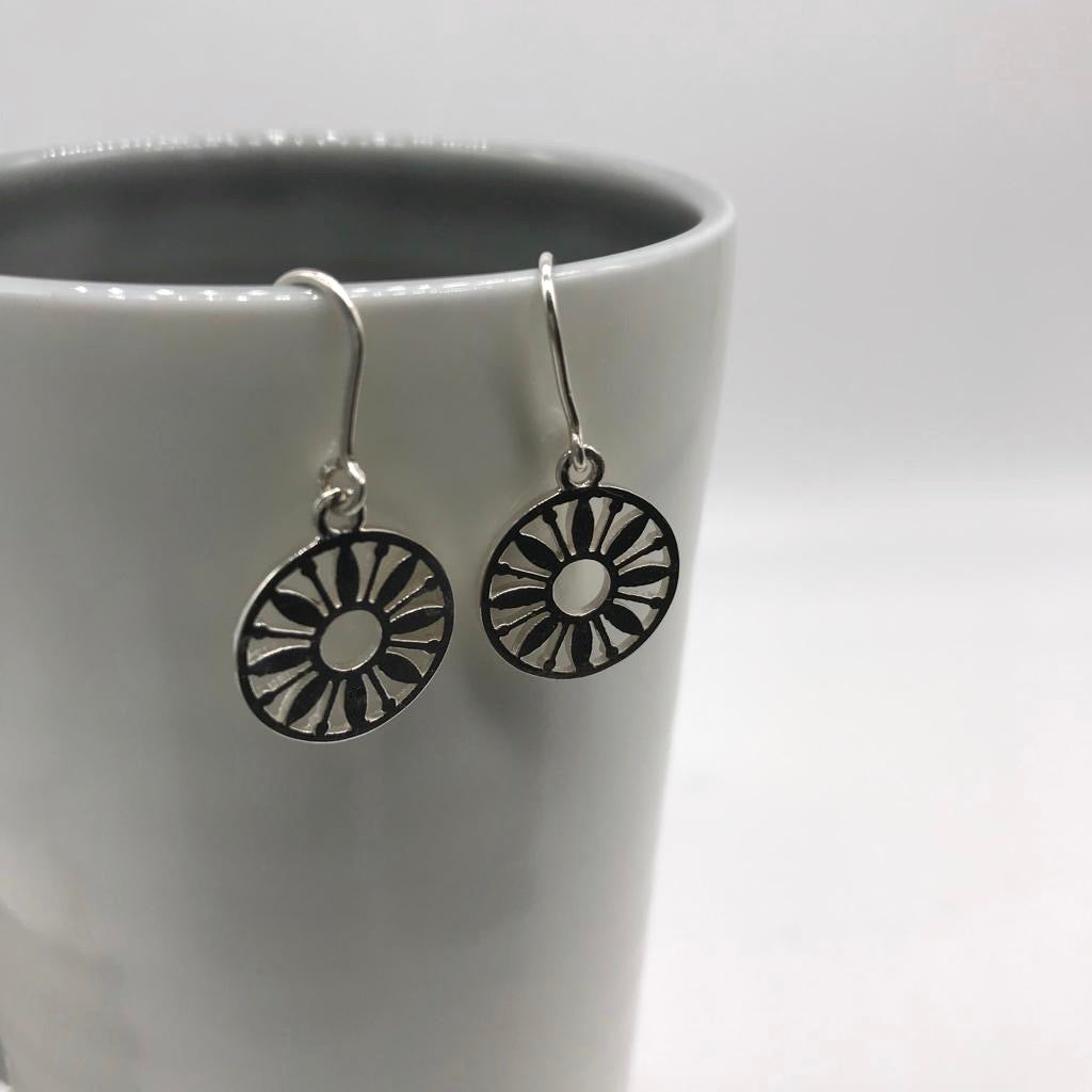 flower power earring