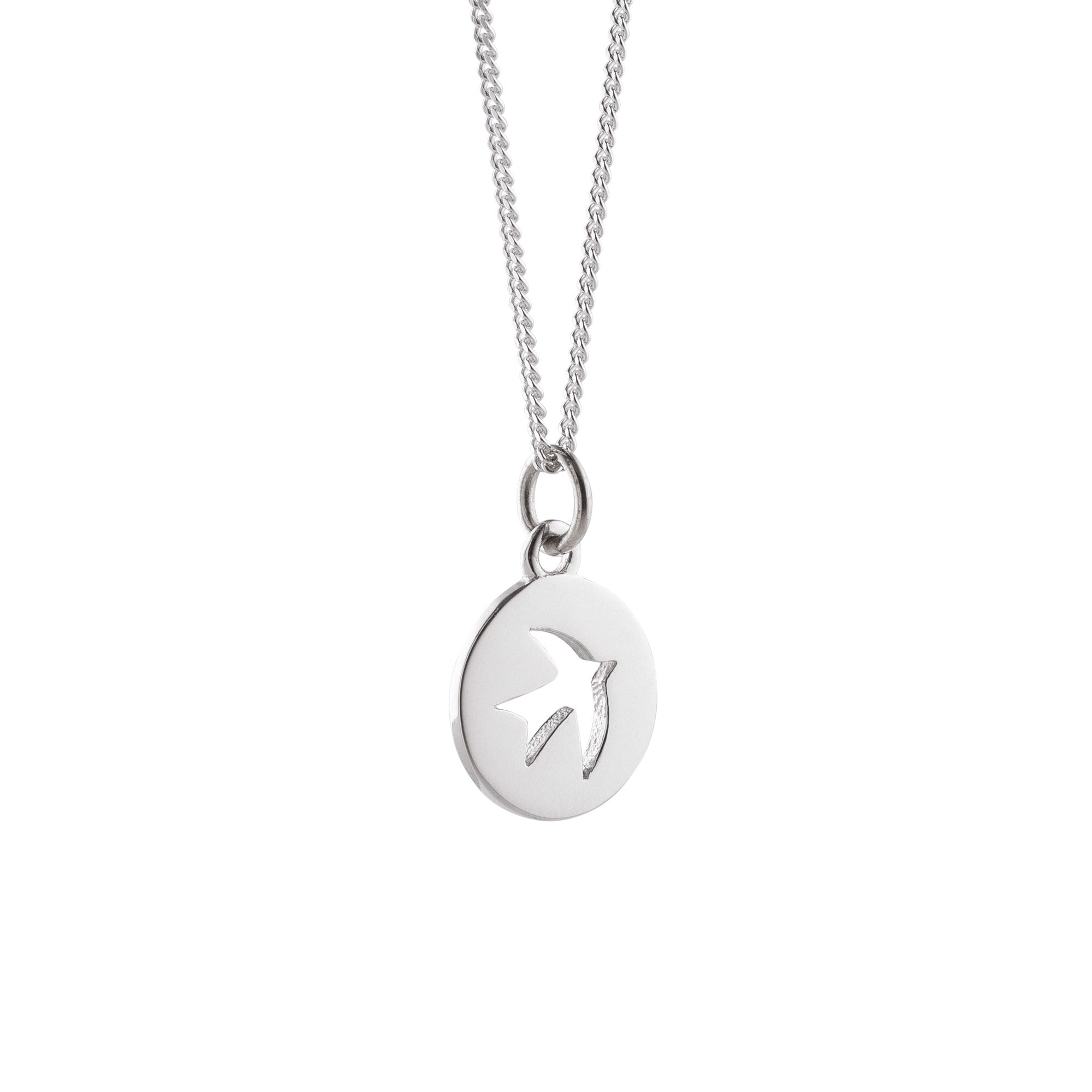 swallow necklace cut out