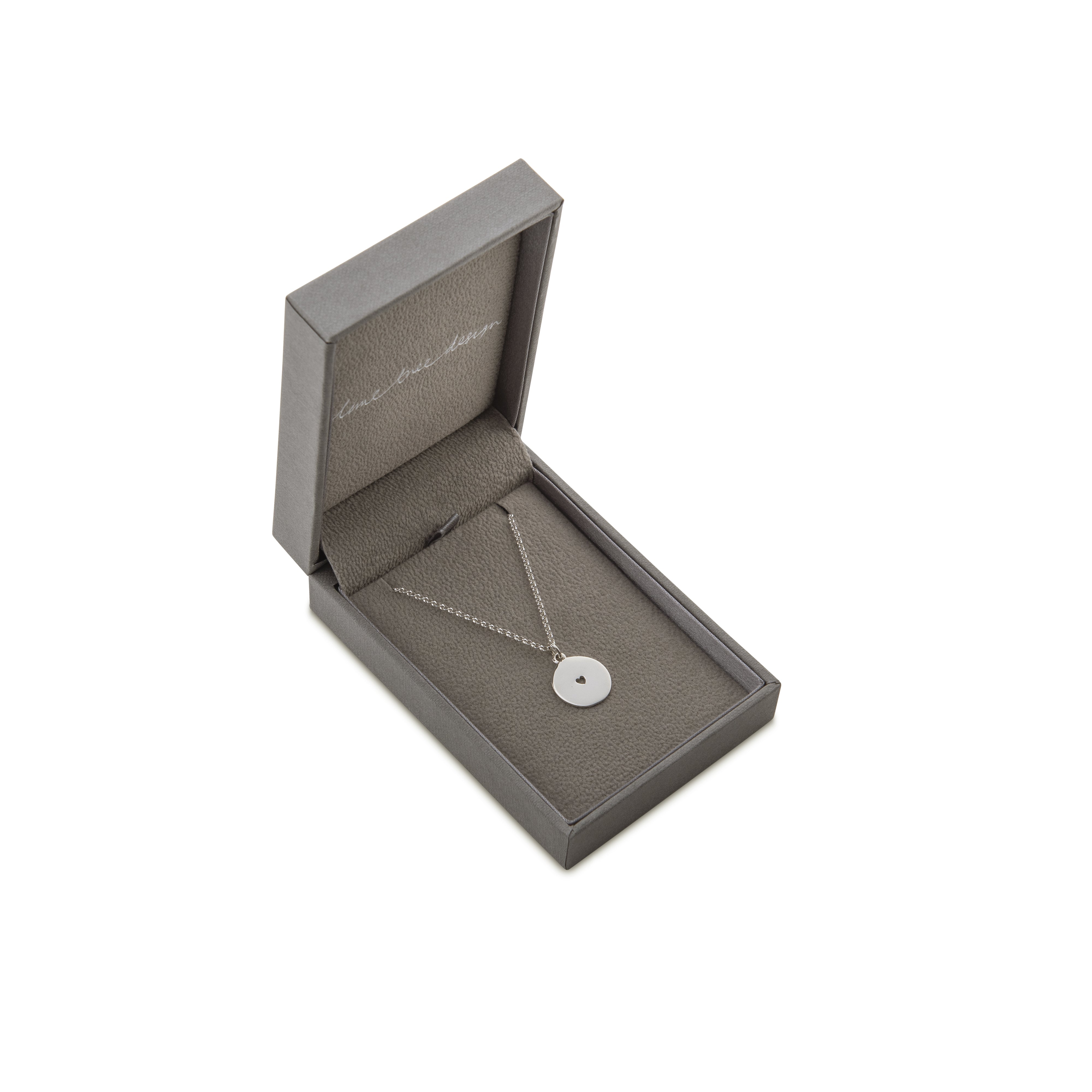 heart medallion necklace