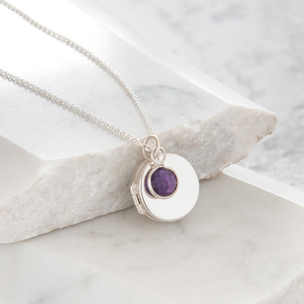Pandora purple locket store