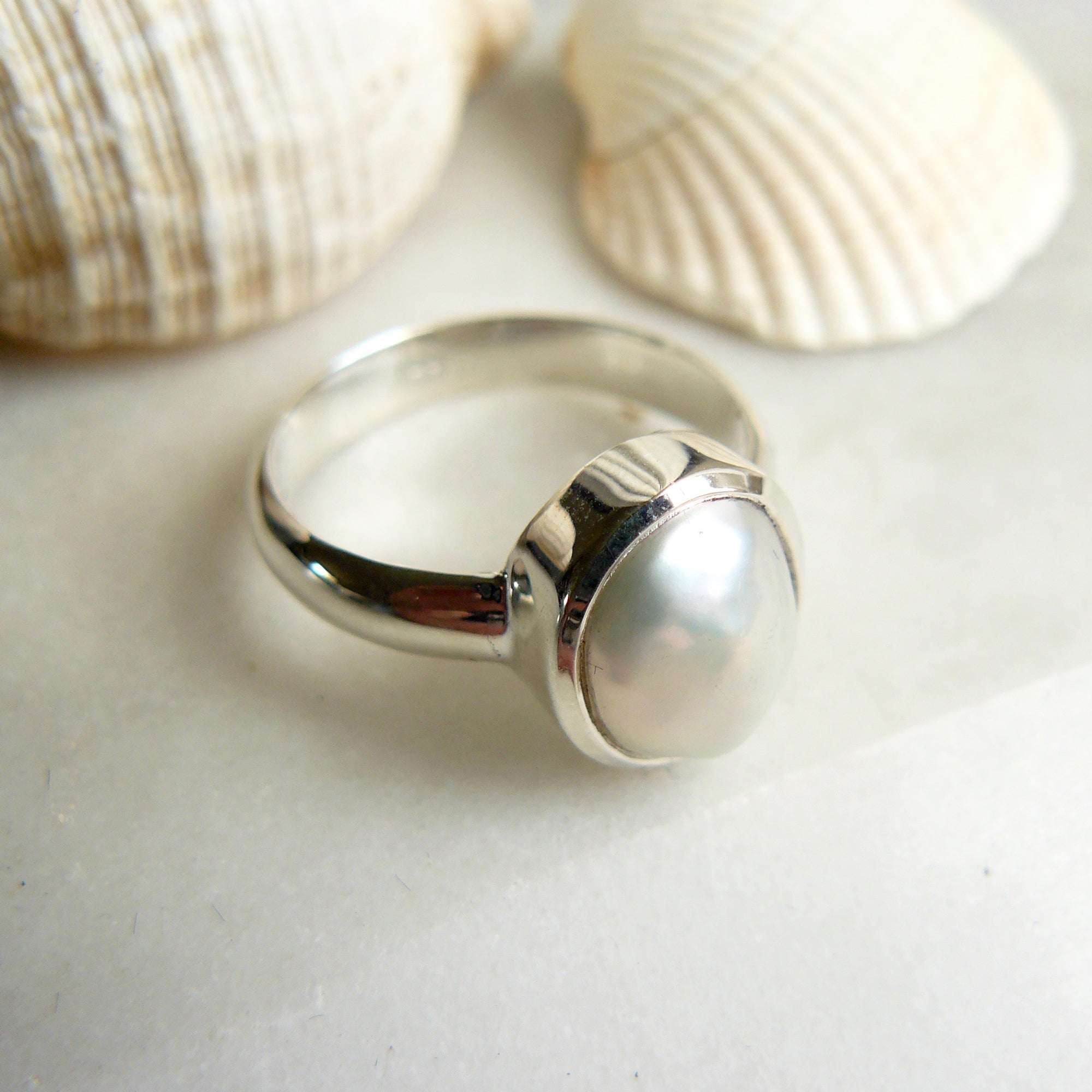 Baroque Pearl Ring