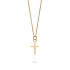 14ct Gold Mini Cross Necklace 