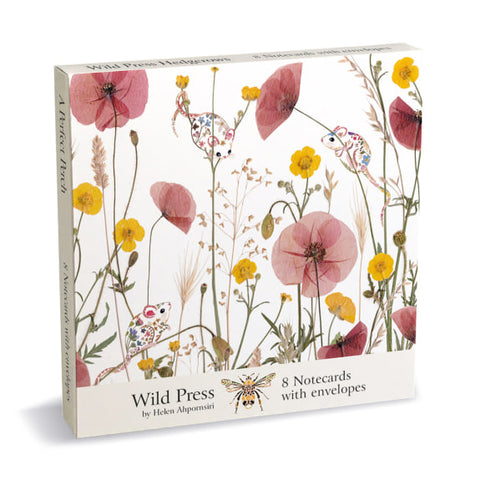 Pack of 8 Notecards - Wild Press Hedgerows