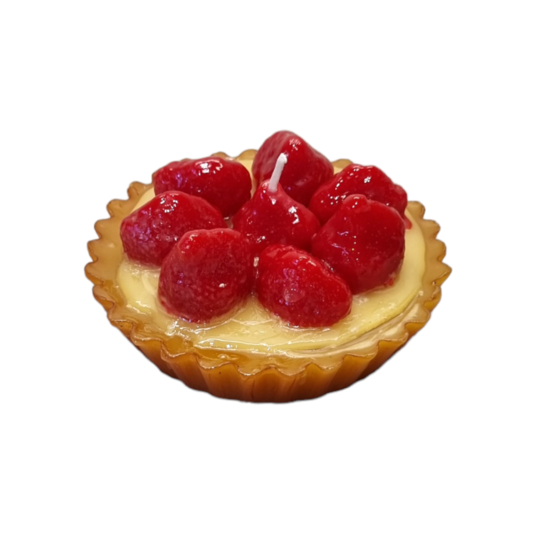 Strawberry tart wax candle 