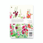 Floral notebook cover with a white background
