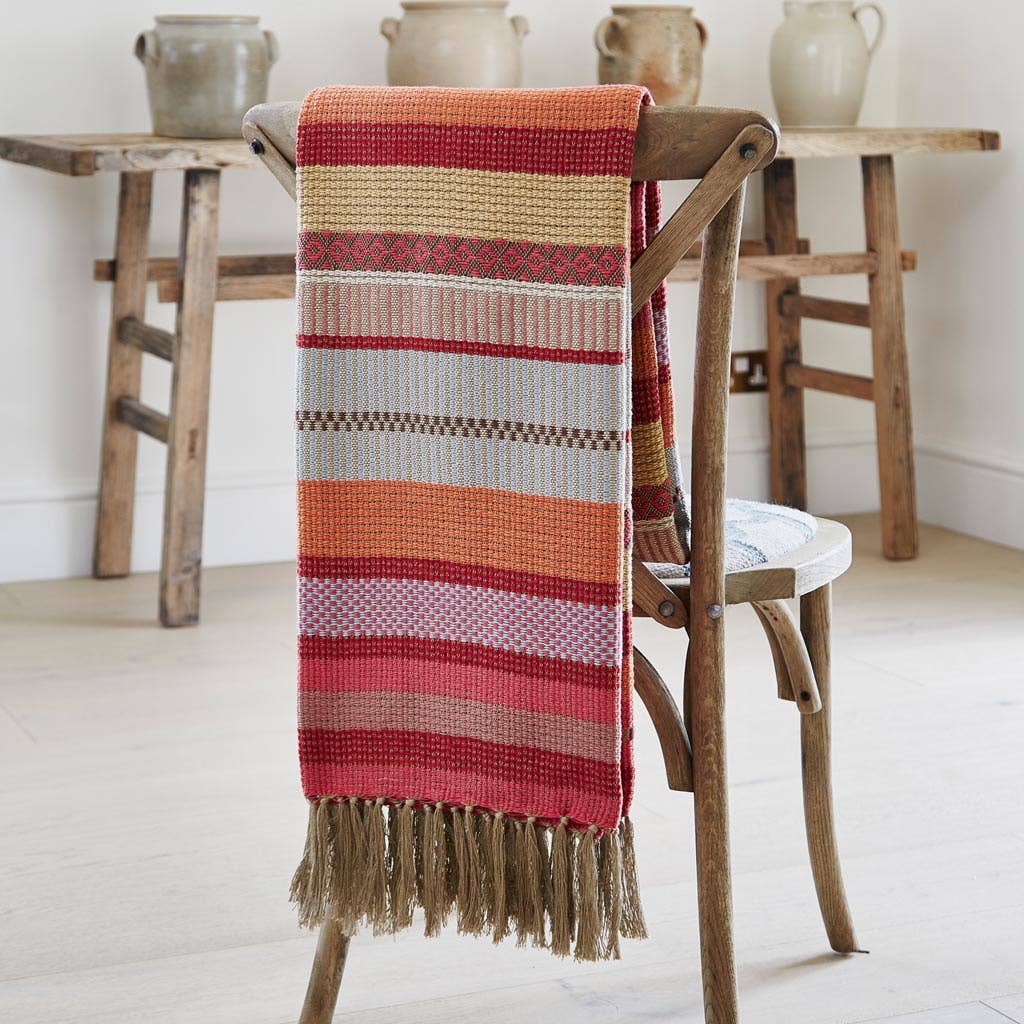 Darjeeling Rainbow Throw: 110cm x 200cm