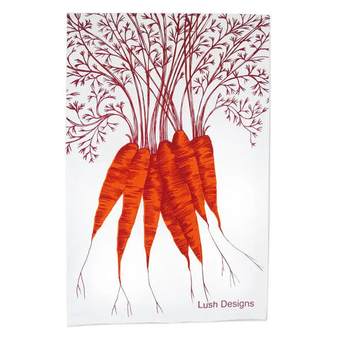 Lush Designs Tea Towel - Carrots