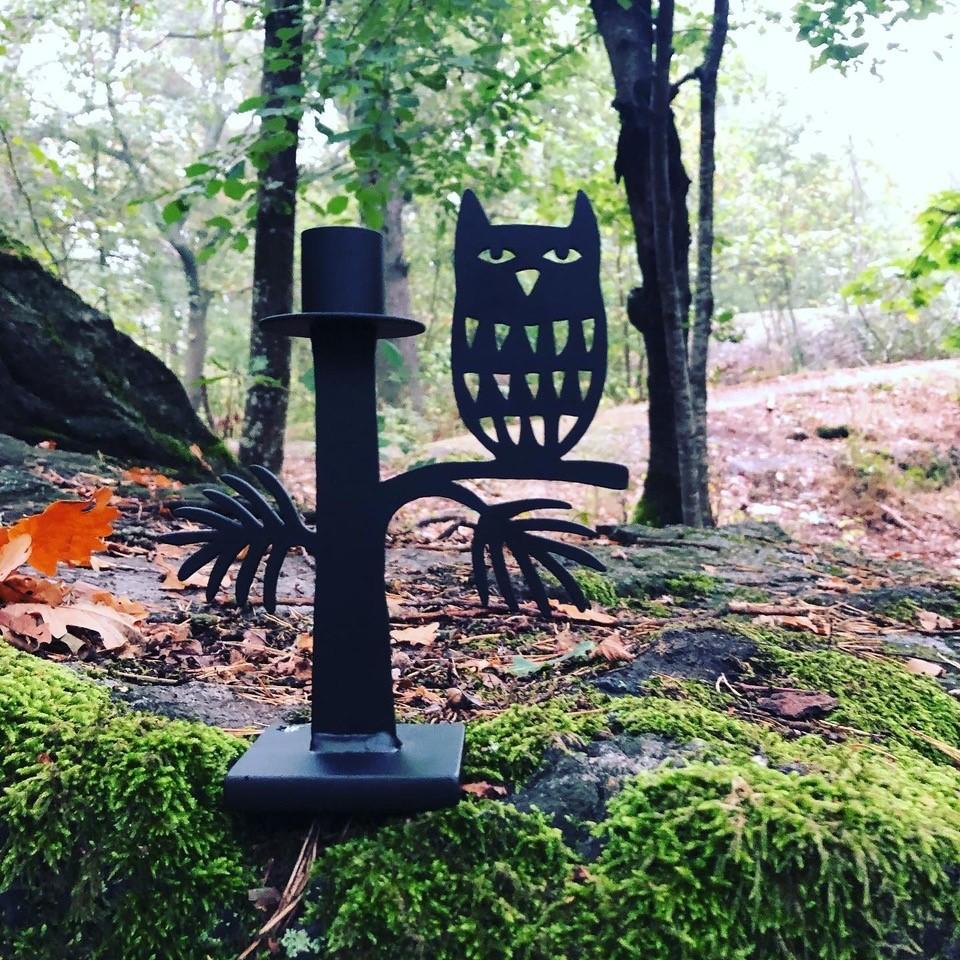 Klippan Owl Candle Holder - Thumbnail 2