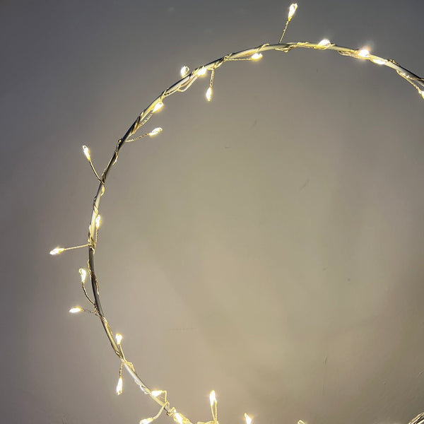wreath christmas table decoration light 