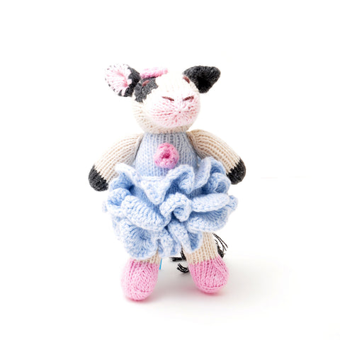 Cow in Frilly Dress Toy