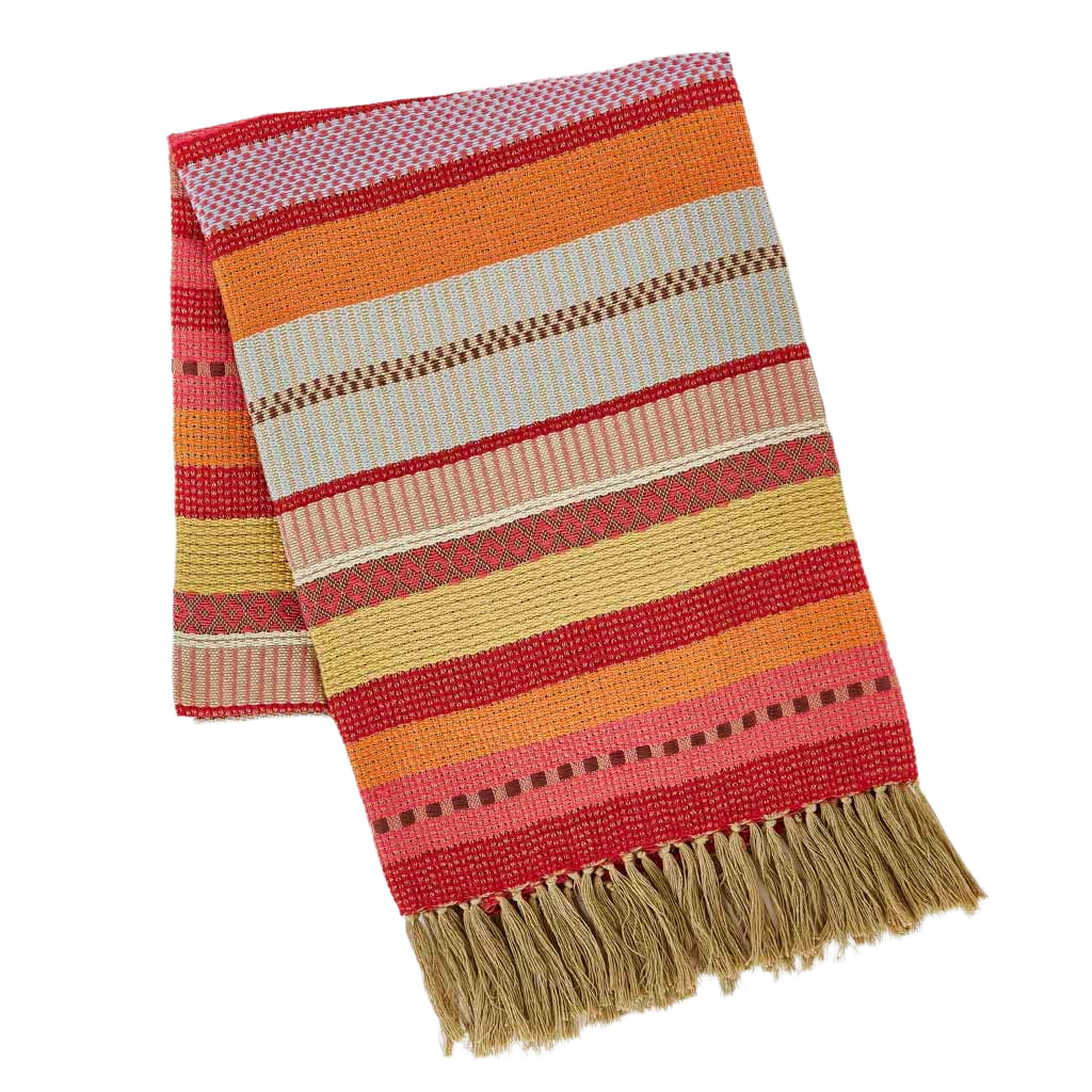 Darjeeling Rainbow Throw: 110cm x 200cm