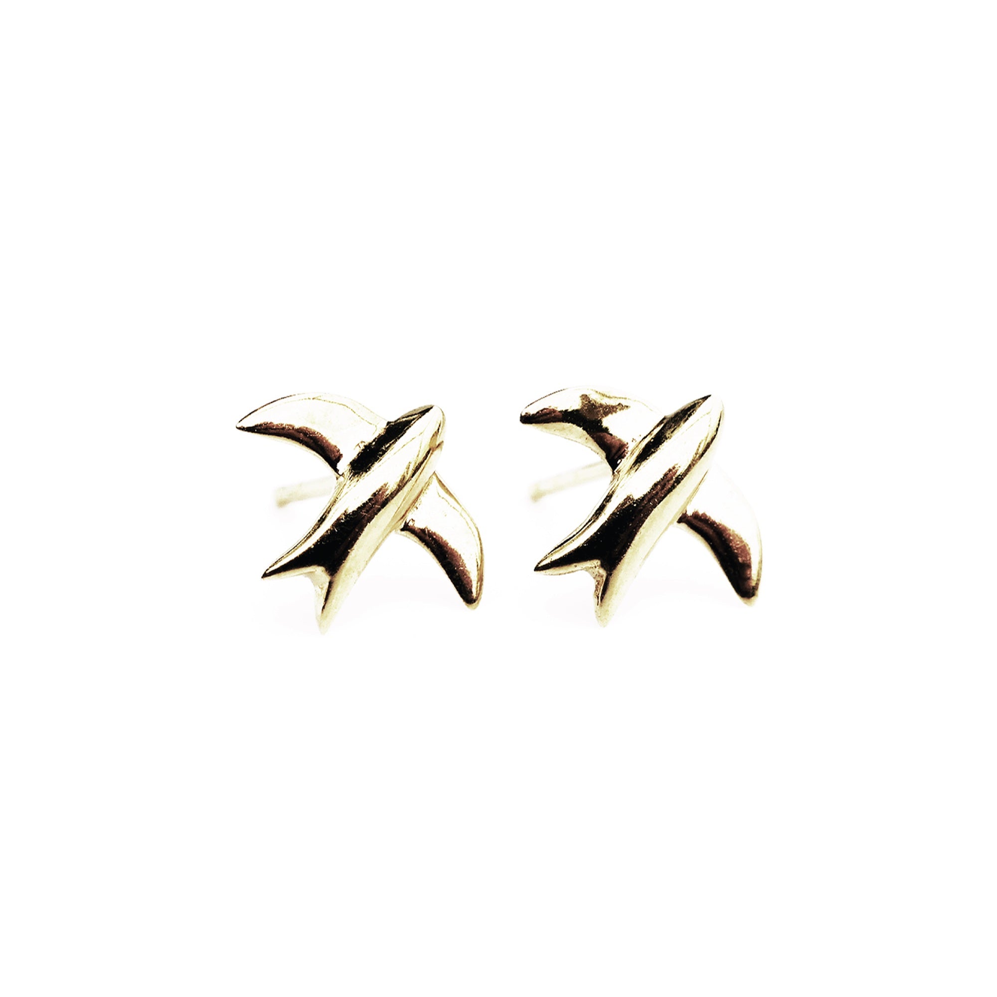 Swallow Stud Earrings Sterling Silver