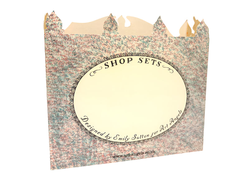 Antiques Shop 3D Card by Emily Sutton