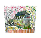 Blackbird 3D allotment card by Emily Sutton