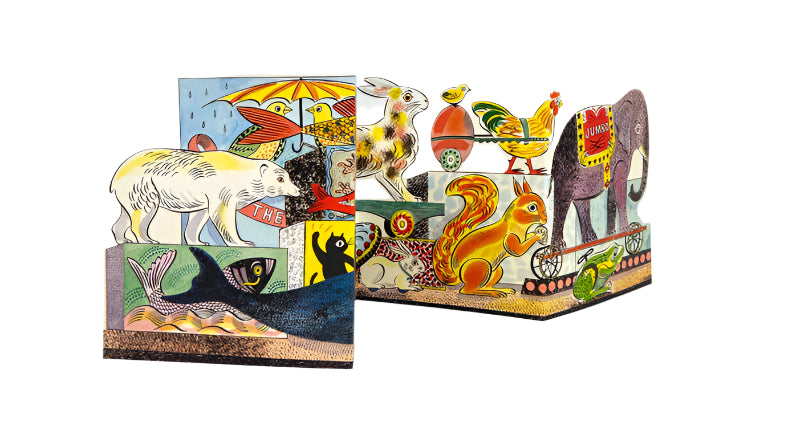 Tin Toys - Polar Bear 3D Card by Emily Sutton