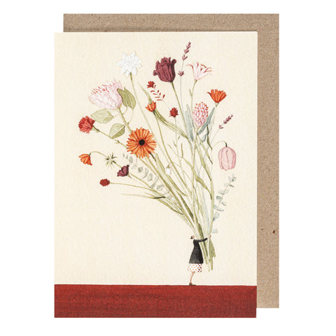 Flower Bundle - Greeting Card Laura Stoddart