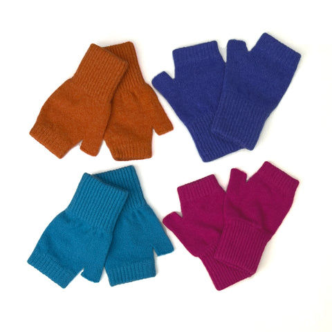 Lambswool Fingerless Mittens