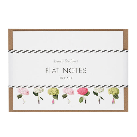 Hydrangea Flat Note Cards - Laura Stoddart