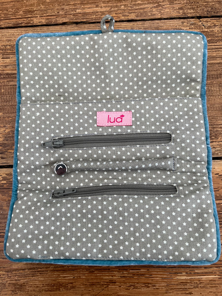 Mink Velvet Jewellery Storage Roll