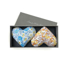 Box of 2 Lavender Hearts - Brief Encounter