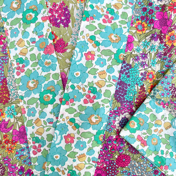 NEW Long Kimono Robe Lime Ciara - Made with Liberty Fabric