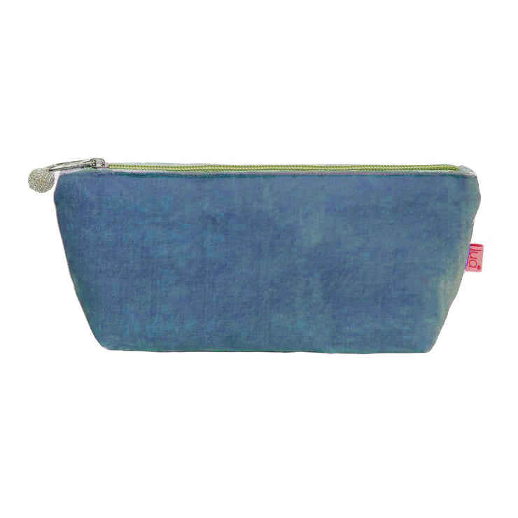 long velvet purse made with velvet 