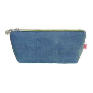 long velvet purse made with velvet 