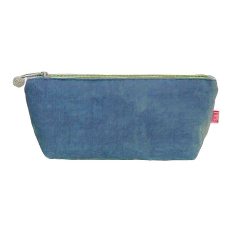 long velvet purse made with velvet 
