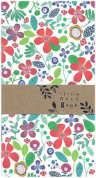Red Floral Notebook