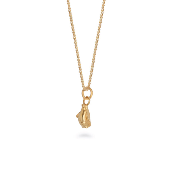 *Tiny Penguin 14ct Solid Gold Necklace