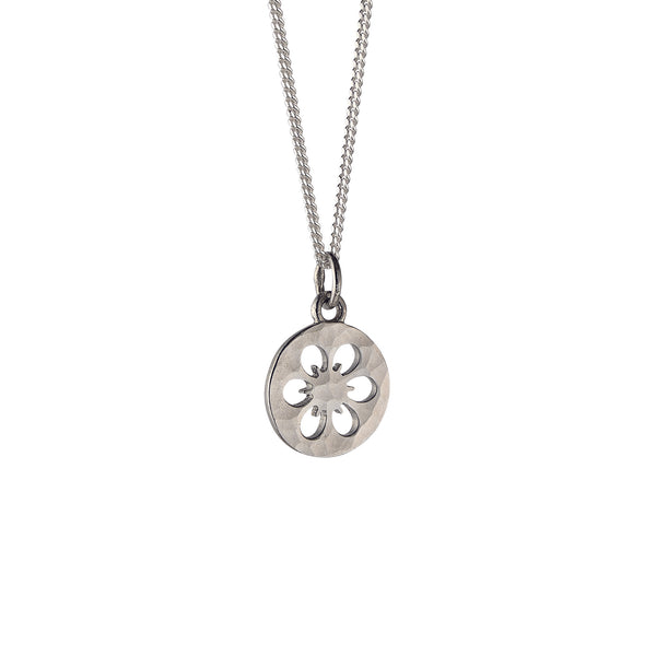 hammered necklace 
